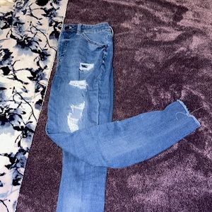 high rise curvy jeans